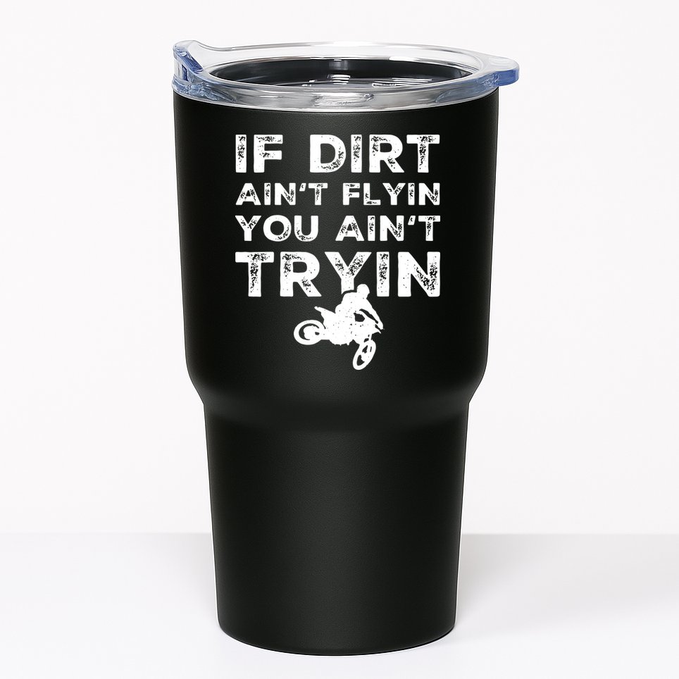 Funny Dirt Bike Riding Motocross Rider Supercross Tumbler