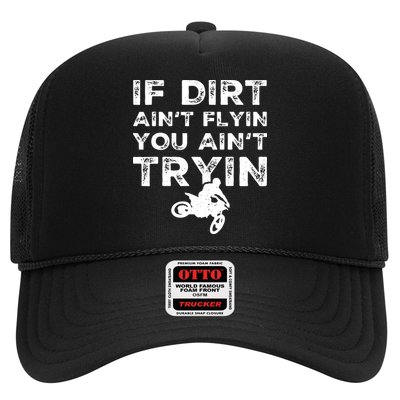 Funny Dirt Bike Riding Motocross Rider Supercross Trucker Hat