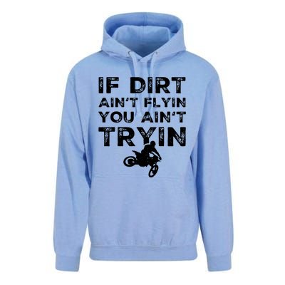 Funny Dirt Bike Riding Motocross Rider Supercross Unisex Surf Hoodie