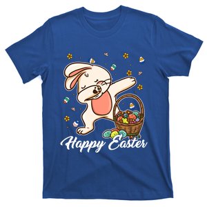 Funny Dabbing Bunny Happy Easter Day Funny Gift Gift T-Shirt