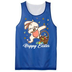 Funny Dabbing Bunny Happy Easter Day Funny Gift Gift Mesh Reversible Basketball Jersey Tank