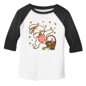 Funny Dabbing Bunny Happy Easter Day Funny Gift Gift Toddler Fine Jersey T-Shirt