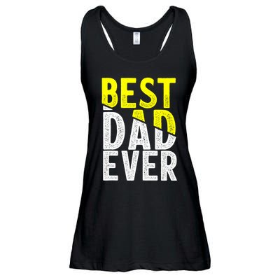 Father Day Best Dad Ever From Daughter Son Mom Ladies Essential Flowy Tank