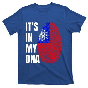 Fingerprint Dna Biometry Flag Taiwan Great Gift T-Shirt