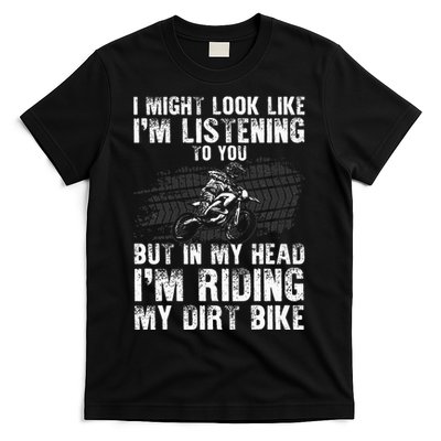 Funny Dirt Bike Art Motocross Dirt Bike Rider T-Shirt