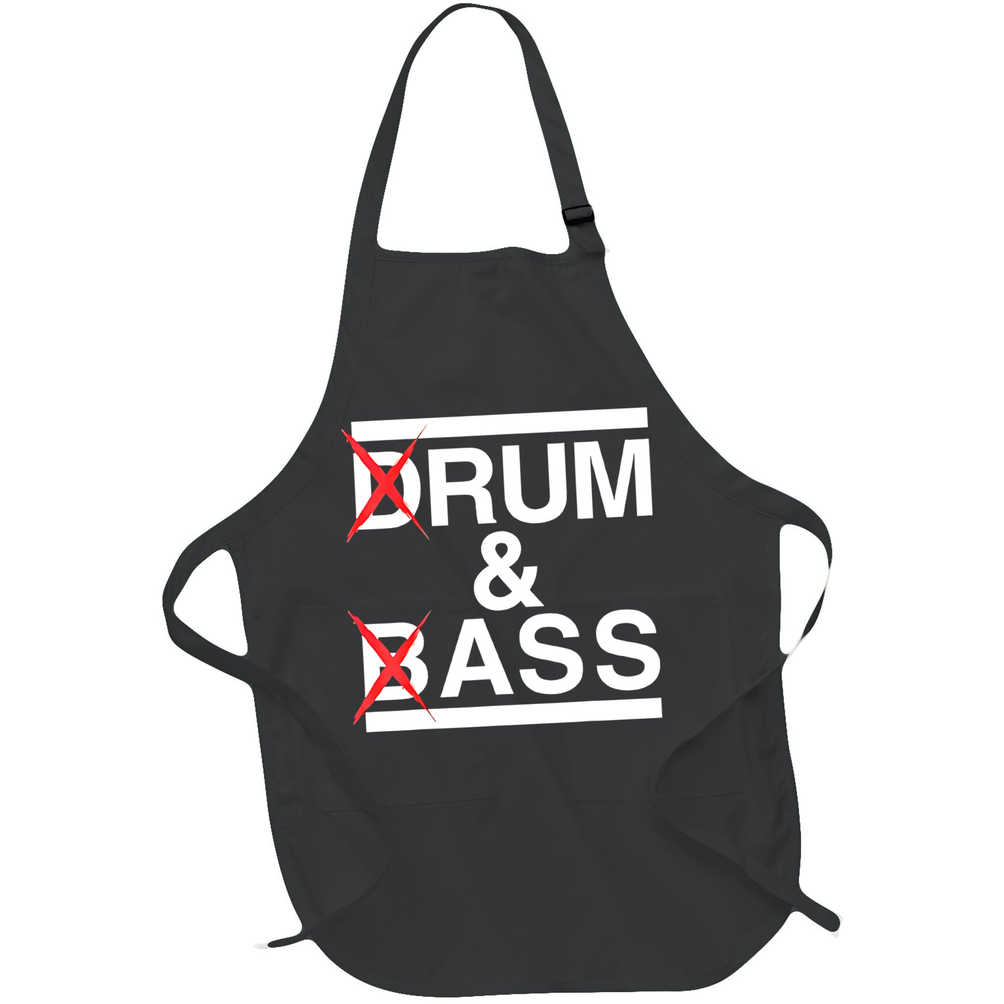 Funny Drum & Bass / Rum & Ass Lovers Apron
