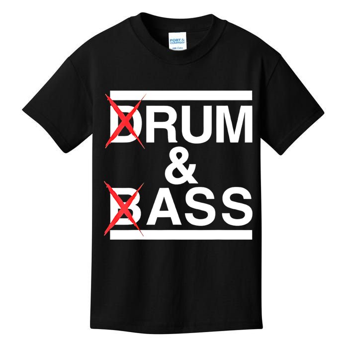 Funny Drum & Bass / Rum & Ass Lovers Kids T-Shirt