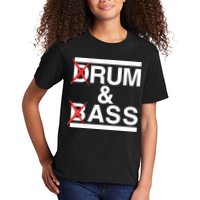 Funny Drum & Bass / Rum & Ass Lovers Kids T-Shirt