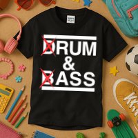 Funny Drum & Bass / Rum & Ass Lovers Kids T-Shirt