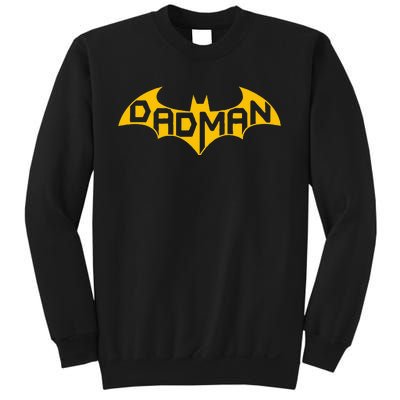 Funny Dad Birthday Present Idea Dadman Son Birth Sweatshirt