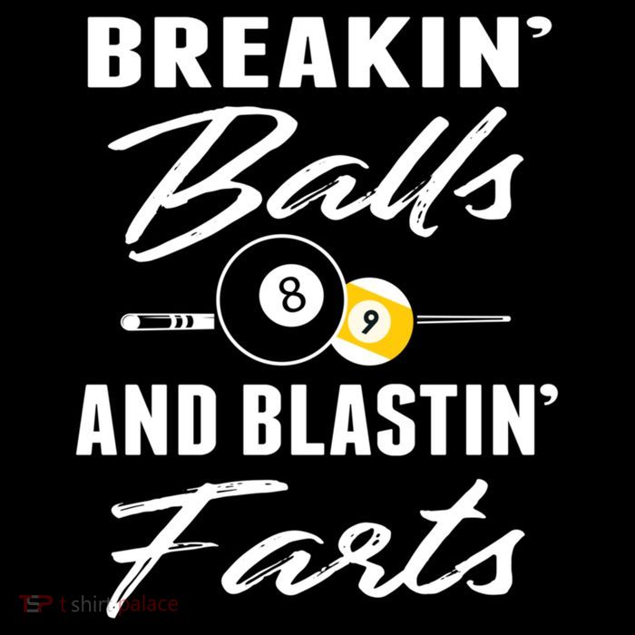 Father's Day BREAKIN BALLS AND BLASTIN'S FARTS Pool Player Gift For Dad Mug