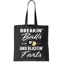 Father's Day BREAKIN BALLS AND BLASTIN'S FARTS Pool Player Gift For Dad Bag