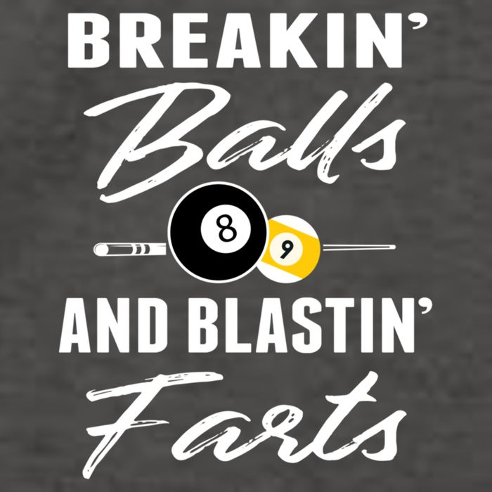 Father's Day BREAKIN BALLS AND BLASTIN'S FARTS Pool Player Gift For Dad Vector Backpack
