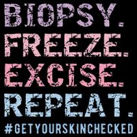 Funny Dermatologist Biopsy Freeze Excise Repeat Dermatology Cooling Performance Crew T-Shirt