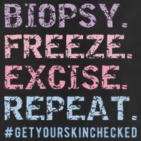 Funny Dermatologist Biopsy Freeze Excise Repeat Dermatology Golf Towel