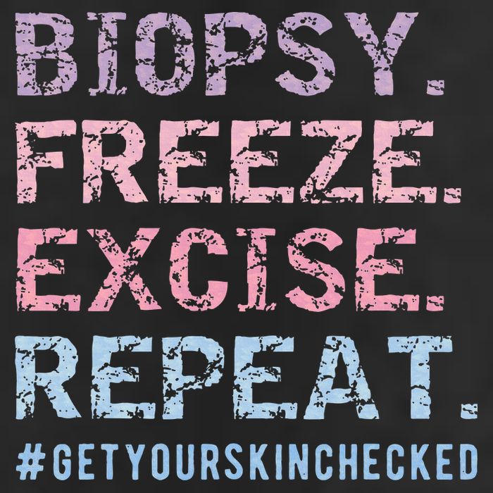 Funny Dermatologist Biopsy Freeze Excise Repeat Dermatology Golf Towel