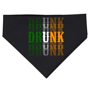 Funny Drunk Blur St Patricks Day USA-Made Doggie Bandana