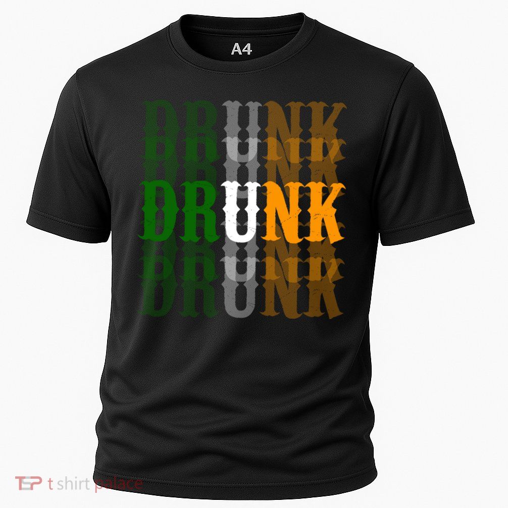 Funny Drunk Blur St Patricks Day Cooling Performance Crew T-Shirt