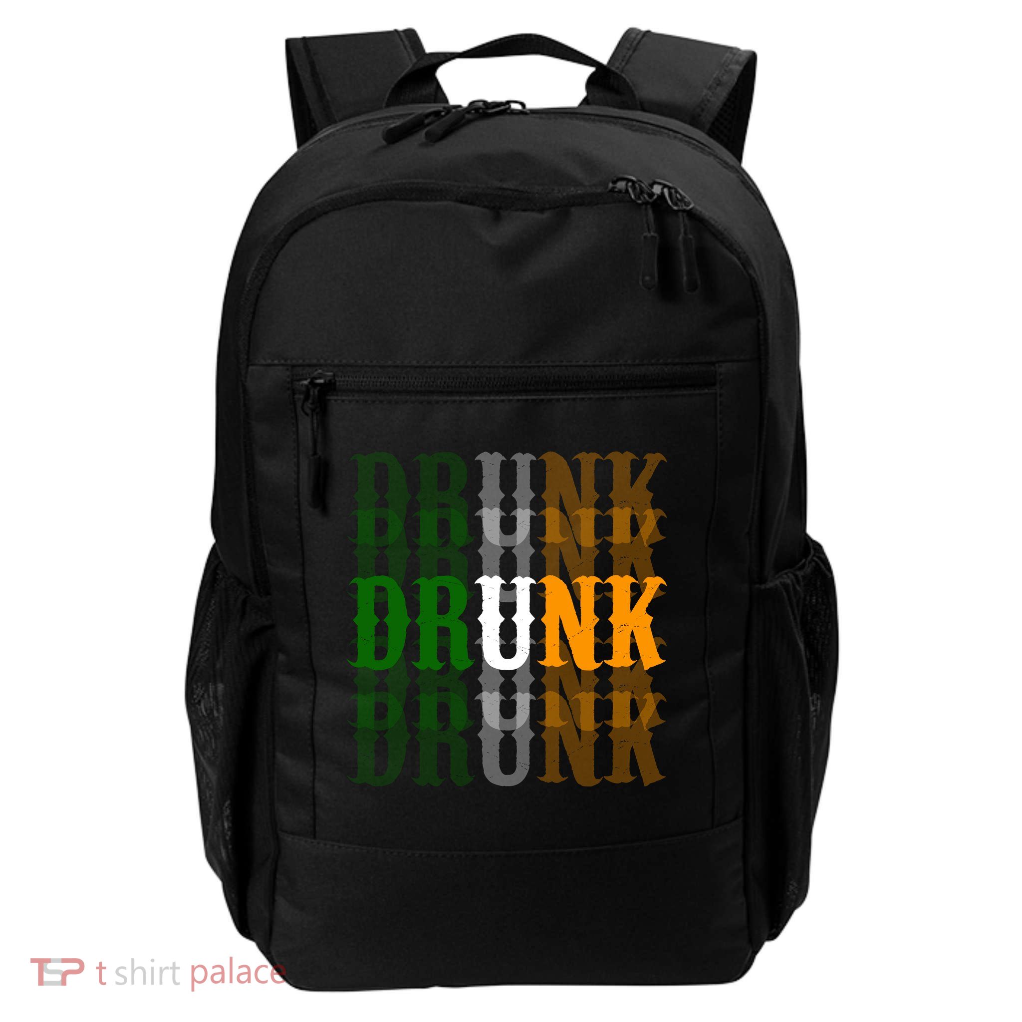 Funny Drunk Blur St Patricks Day Daily Commute Backpack