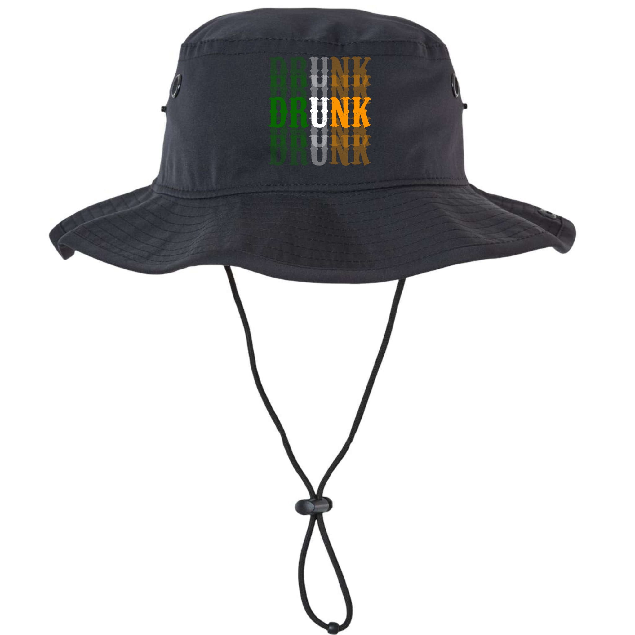 Funny Drunk Blur St Patricks Day Bucket Hat