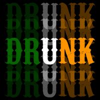 Funny Drunk Blur St Patricks Day Drawstring Bag