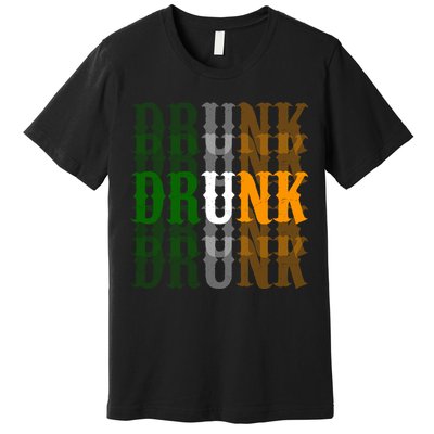Funny Drunk Blur St Patricks Day Premium T-Shirt