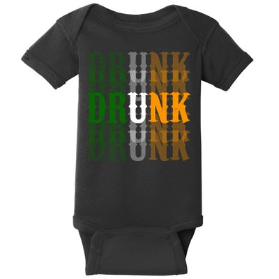 Funny Drunk Blur St Patricks Day Baby Bodysuit