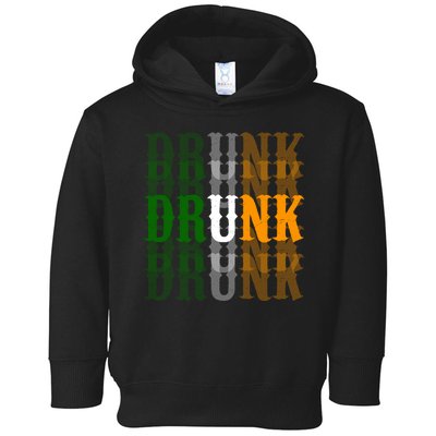 Funny Drunk Blur St Patricks Day Toddler Hoodie