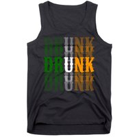 Funny Drunk Blur St Patricks Day Tank Top