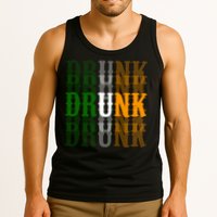 Funny Drunk Blur St Patricks Day Tank Top