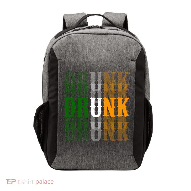 Funny Drunk Blur St Patricks Day Vector Backpack