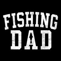 Fishing Dad Classic Bold Font FatherS Day Daddy Cooling Performance Crew T-Shirt