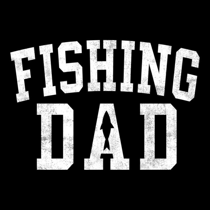 Fishing Dad Classic Bold Font FatherS Day Daddy Womens T-Shirt