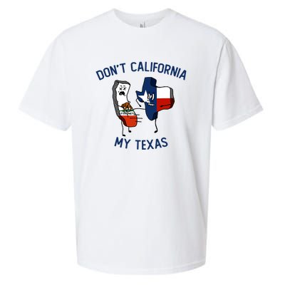 Funny Don't California My Texas Sueded Cloud Jersey T-Shirt