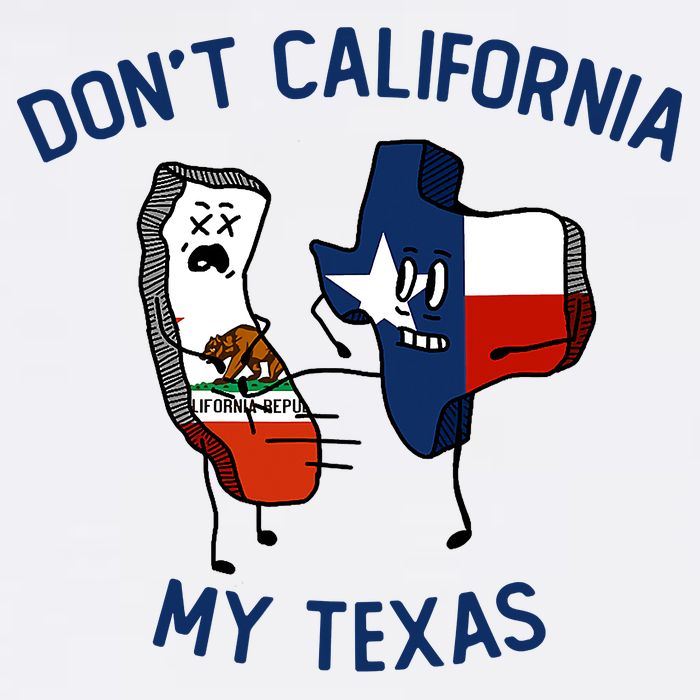 Funny Don't California My Texas Cooling Performance Crew T-Shirt