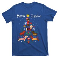 Funny Dachshund Christmas Tree Gift Ornat Gift T-Shirt