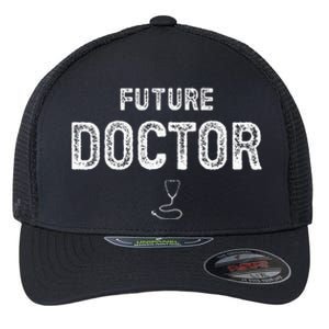 Future Doctor Clothing For Student Doctor Flexfit Unipanel Trucker Cap