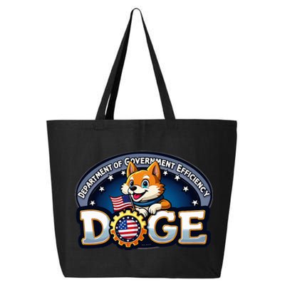 Funny Doge Crypto Meme Department Of Government Efficiency 25L Jumbo Tote