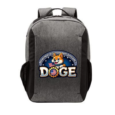 Funny Doge Crypto Meme Department Of Government Efficiency Vector Backpack