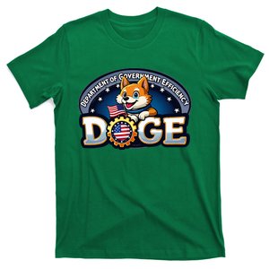 Funny Doge Crypto Meme Department Of Government Efficiency T-Shirt