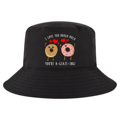 Funny Donut Couples Pun Saying Joke Valentines Day Quote Cool Gift Cool Comfort Performance Bucket Hat