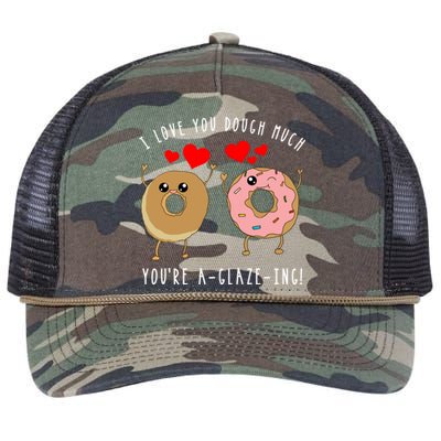 Funny Donut Couples Pun Saying Joke Valentines Day Quote Cool Gift Retro Rope Trucker Hat Cap