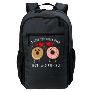 Funny Donut Couples Pun Saying Joke Valentines Day Quote Cool Gift Daily Commute Backpack