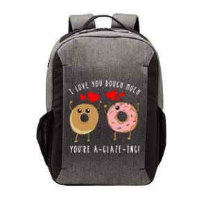 Funny Donut Couples Pun Saying Joke Valentines Day Quote Cool Gift Vector Backpack