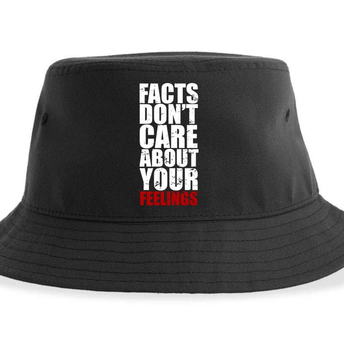 Facts Don't Care About Your Feelings Sustainable Bucket Hat