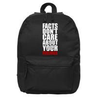 Facts Don't Care About Your Feelings 16 in Basic Backpack