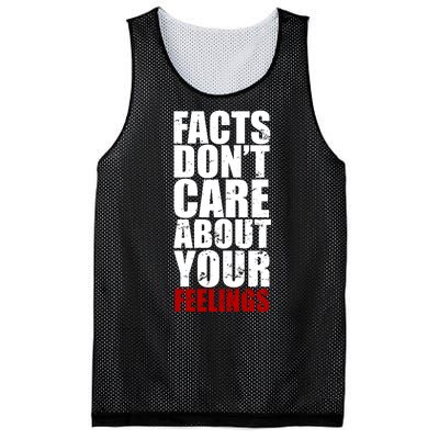 Facts Don't Care About Your Feelings Mesh Reversible Basketball Jersey Tank