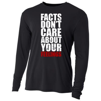 Facts Don't Care About Your Feelings Cooling Performance Long Sleeve Crew