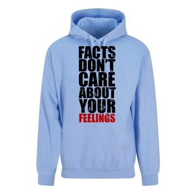 Facts Don't Care About Your Feelings Unisex Surf Hoodie