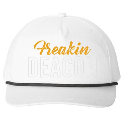 Freakin Deacon Church Fun Snapback Five-Panel Rope Hat